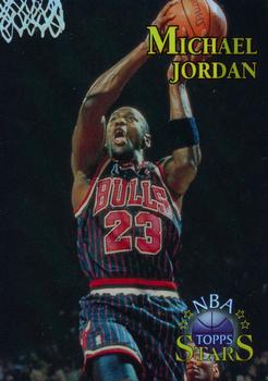1996-97 Topps Stars - Finest Refractors #24 Michael Jordan