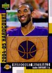 2004-05 Upper Deck Hardcourt - Materials Combo #HCM-KB Kobe Bryant MEM, SP