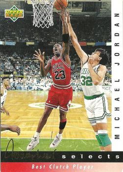 1992-93 Upper Deck - Jerry West Selects #JW9 Michael Jordan