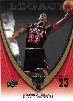 2008-09 Upper Deck Michael Jordan Legacy Collection #917 Michael Jordan - Game 917