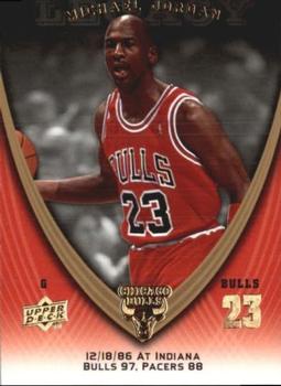 2008-09 Upper Deck Michael Jordan Legacy Collection #123 Michael Jordan - Game 123