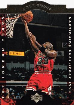 1996-97 Collector's Choice - A Cut Above: The Jordan Years #CA10 Michael Jordan