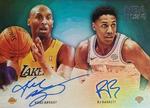 2019-20 Hoops - Hoops Art Signatures #HA-KR Kobe Bryant / RJ Barrett AU