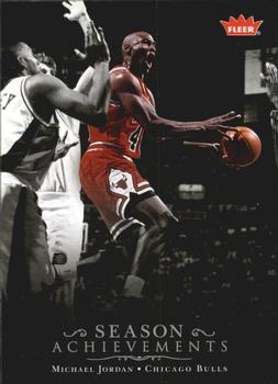 2007 Fleer Michael Jordan - Season Achievements #SH3 Michael Jordan - 12/21/90