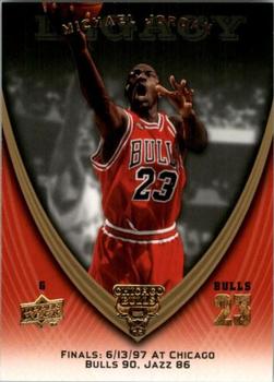 2008-09 Upper Deck Michael Jordan Legacy Collection #1088 Michael Jordan - Game 1088