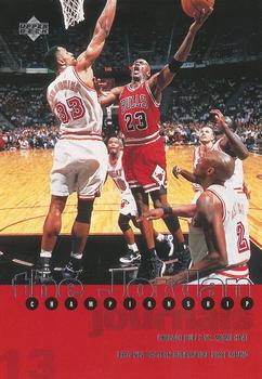 1997 Upper Deck The Jordan Championship Journals #13 Michael Jordan