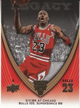 2008-09 Upper Deck Michael Jordan Legacy Collection #322 Michael Jordan - Game 322