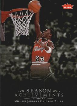 2007 Fleer Michael Jordan - Season Achievements #SH43 Michael Jordan - 3/7/96