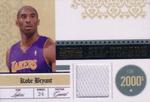 2009-10 Playoff National Treasures - All Decade Materials #14 Kobe Bryant MEM, SN99