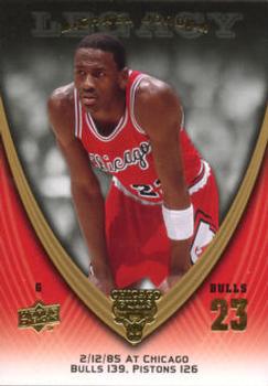 2008-09 Upper Deck Michael Jordan Legacy Collection #50 Michael Jordan - Game 50