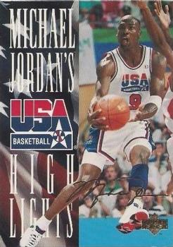1994 Upper Deck USA - Michael Jordan's Highlights #JH1 Michael Jordan