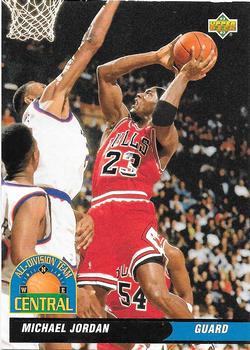 1992-93 Upper Deck - All-Division Team #AD9 Michael Jordan