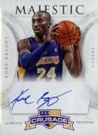 2012-13 Panini Crusade - Majestic Signatures #2 Kobe Bryant AU