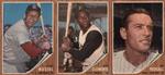 1962 Topps - Salesman Samples #NNO Stan Musial / Roberto Clemente / Jim Piersall