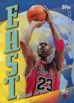 1998-99 Topps - East/West Refractors #EW5 Michael Jordan / Kobe Bryant