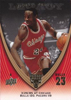 2008-09 Upper Deck Michael Jordan Legacy Collection #73 Michael Jordan - Game 73