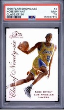 1996-97 Flair Showcase Class of '96 #4 Kobe Bryant
