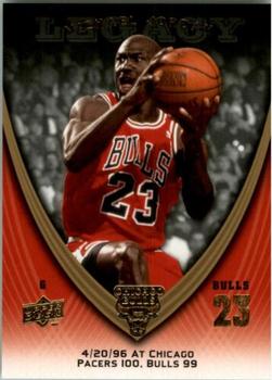 2008-09 Upper Deck Michael Jordan Legacy Collection #765 Michael Jordan - Game 765