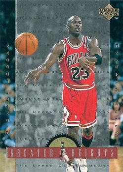 1996-97 Upper Deck - Michael Jordan Greater Heights #GH7 Michael Jordan