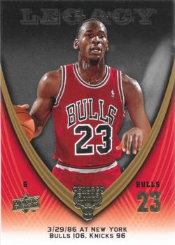 2008-09 Upper Deck Michael Jordan Legacy Collection #93 Michael Jordan - Game 93