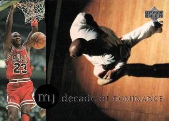 1994-95 Collector's Choice Spanish - Michael Jordan Rare Air Decade of Dominance #J1 Michael Jordan
