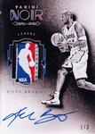 2015-16 Panini Noir - Noir Autographed Prime Black & White Tag #AB-KBR Kobe Bryant AU, MEM, SN3