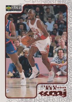 1997-98 Collector's Choice - MJ Rewind Exchange #R5 Michael Jordan - 1988-89 Season