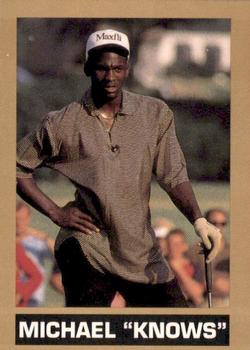 1990 Michael Jordan "Knows" (unlicensed) #NNO Michael Jordan - Golf