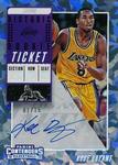 2018-19 Panini Contenders - Historic Rookie Cracked Ice Ticket #HST-KBR Kobe Bryant AU, SN15