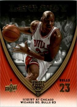 2008-09 Upper Deck Michael Jordan Legacy Collection #856 Michael Jordan - Game 856