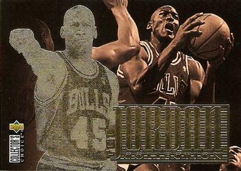 1995-96 Collector's Choice - The Jordan Collection #JC4 Michael Jordan - Beginnings of a Superstar