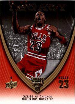 2008-09 Upper Deck Michael Jordan Legacy Collection #319 Michael Jordan - Game 319