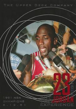 1996 Upper Deck 23 Nights: The Jordan Experience Jumbo #8 Michael Jordan