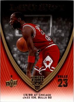 2008-09 Upper Deck Michael Jordan Legacy Collection #294 Michael Jordan - Game 294