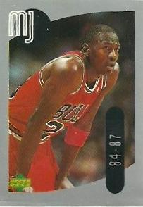 1998 Upper Deck Michael Jordan Stickers #14 Michael Jordan