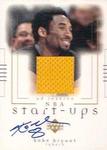 2000-01 UD Reserve - NBA Start-Ups Autographs #KB-A Kobe Bryant AU, MEM, SN8