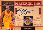 2009-10 Panini Timeless Treasures - Materials Laundry Tags Team Logo Ink #1 Kobe Bryant AU, MEM, SN1