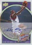 2008-09 Upper Deck - Basketball Heroes Kobe Bryant Autographs #KB-6 Kobe Bryant AU, SN5