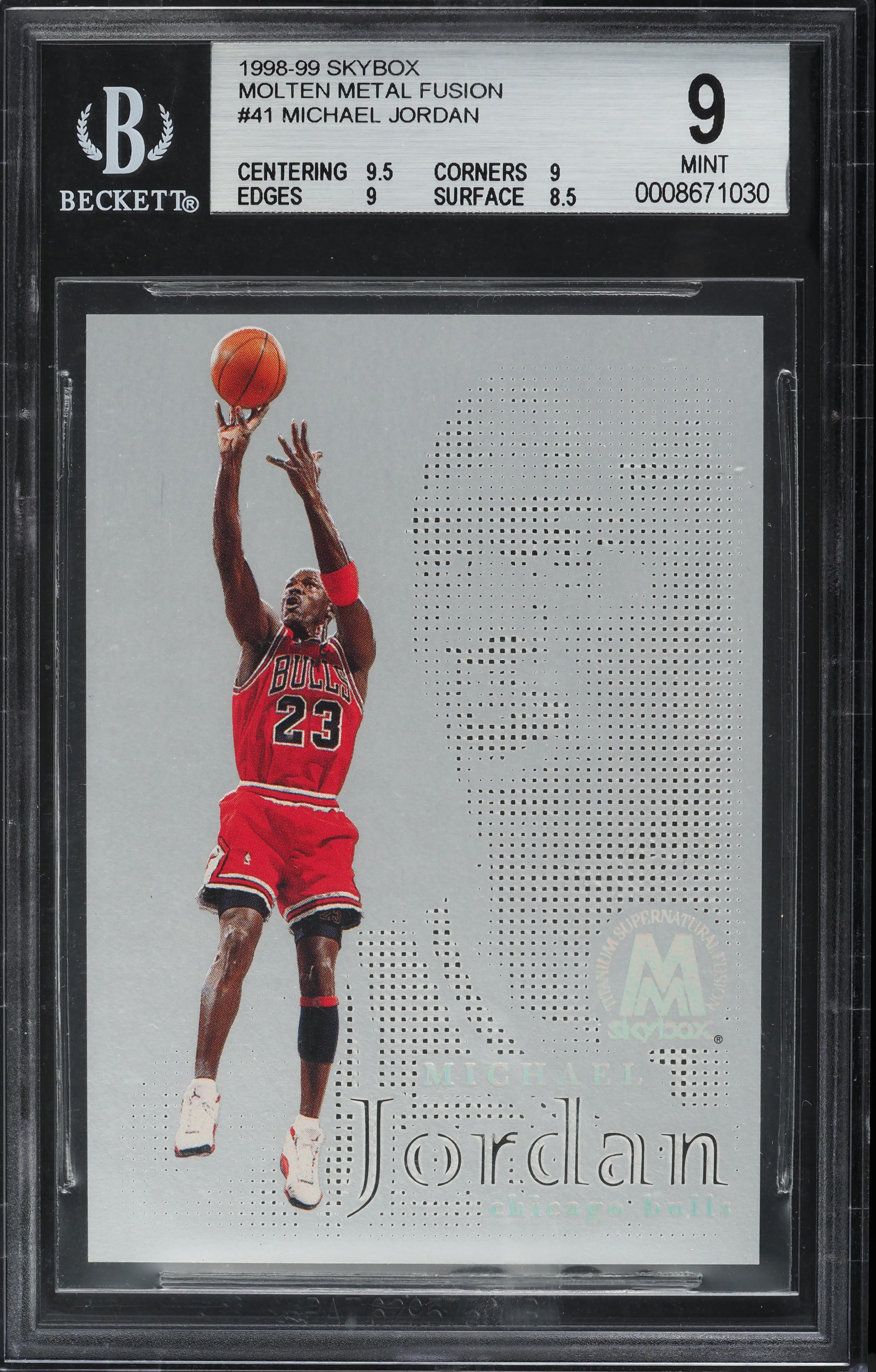 1998 Skybox Molten Metal Fusion #41 /250