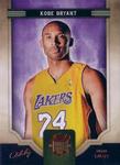 2009-10 Panini Court Kings - Artistry Bronze #13 Kobe Bryant SN199