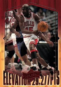 1999 Upper Deck Michael Jordan Athlete of the Century - Elevation #EL12 Michael Jordan