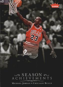 2007 Fleer Michael Jordan - Season Achievements #SH45 Michael Jordan - 3/22/98