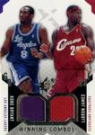 2004-05 SPx - Winning Combos #WC-BJ Kobe Bryant / LeBron James MEM