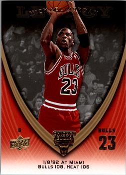 2008-09 Upper Deck Michael Jordan Legacy Collection #541 Michael Jordan - Game 541