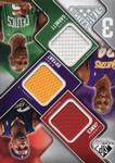 2009-10 SP Game Used - 3 Star Swatches #3S-BGJ LeBron James / Kobe Bryant / Kevin Garnett MEM, SN299
