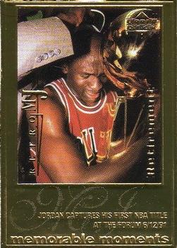 1999 Upper Deck Authenticated #NNO Michael Jordan - RetroMJ, Memorable Moments