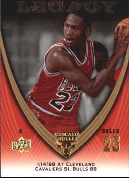 2008-09 Upper Deck Michael Jordan Legacy Collection #215 Michael Jordan - Game 215