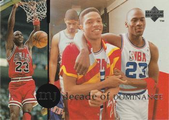 1994-95 Collector's Choice Italian - Michael Jordan Rare Air Decade of Dominance #J4 Michael Jordan