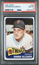 1965 Asco Incorporated Minnesota Twins #NNO Harmon Killebrew