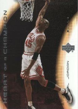 2003-04 Upper Deck Hardcourt - Heart of a Champion #MJ7 Michael Jordan